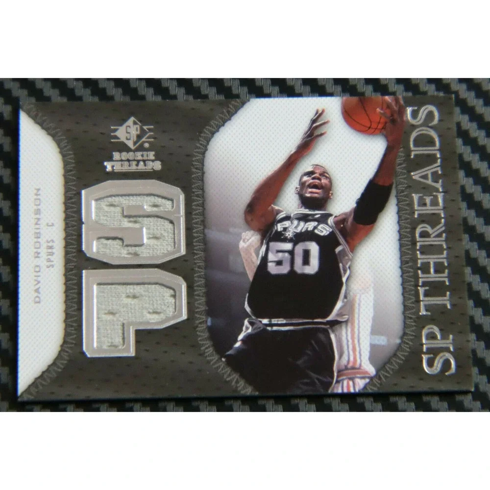 2007-08 SP ROOKIE THREADS DAVID ROBINSON‎ SP THREADS DUAL  JSY